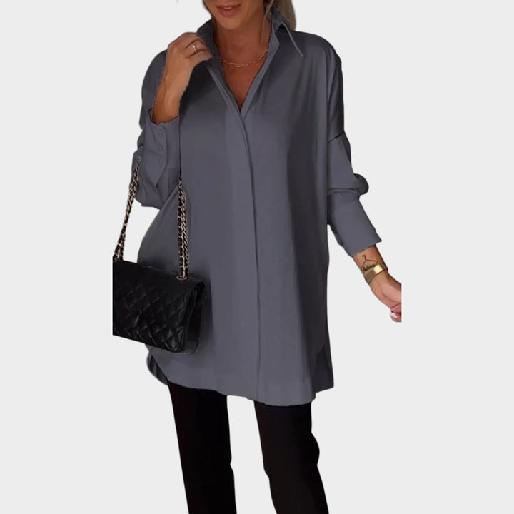 Oversized Classic Button-Up Shirt