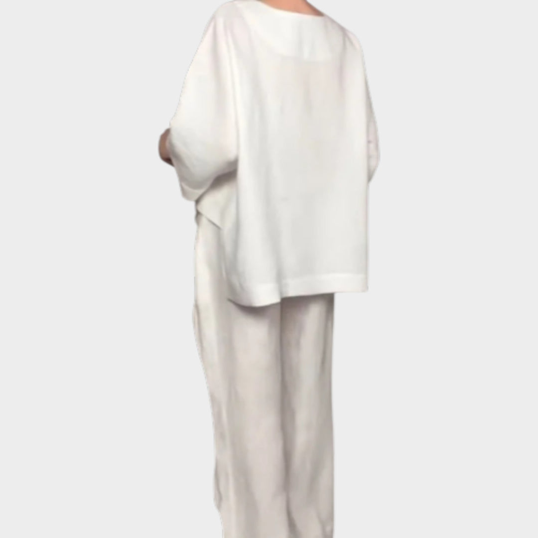 Relaxed Luxe Two-Piece Lounge Set