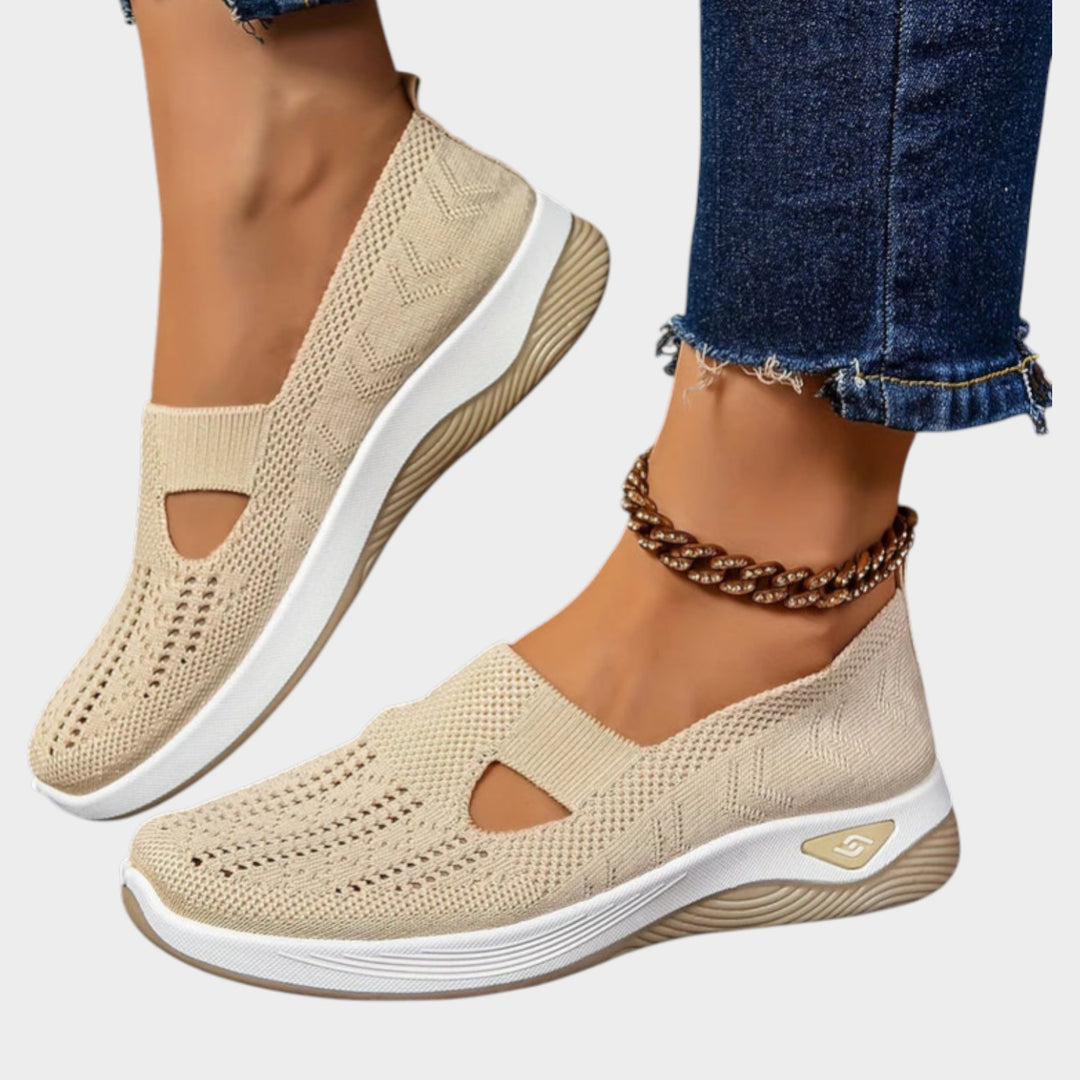 Breathable Slip-On Comfort Sneakers