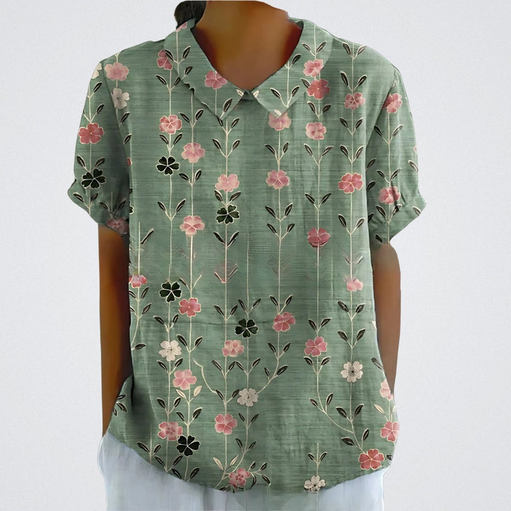 Flowered Blouse