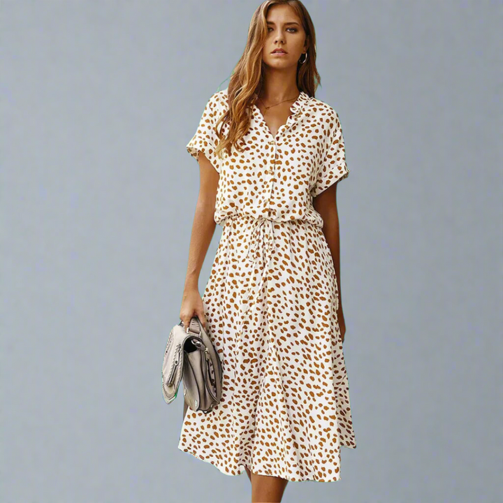 Summer Dress Made of Select Fabric