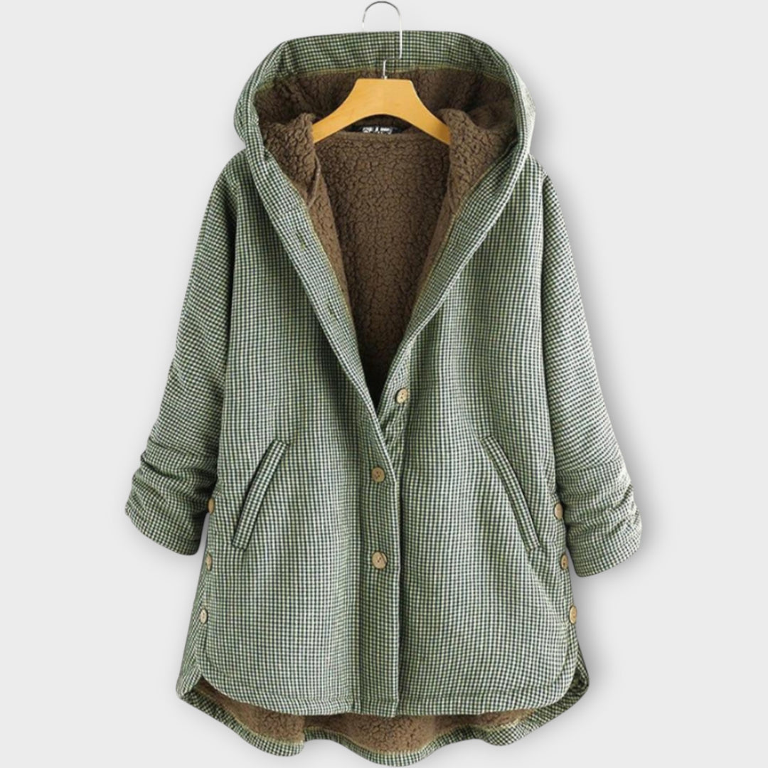 Cozy Hooded Fleece-Lined Jacket