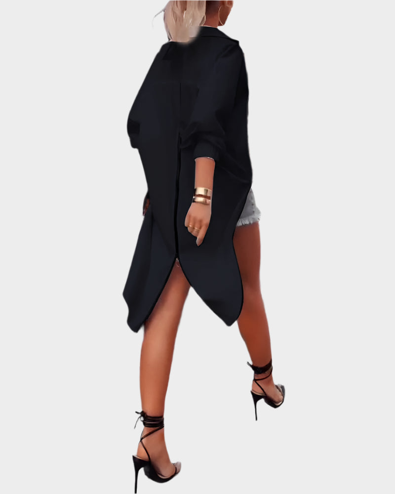 Shirt with Slit