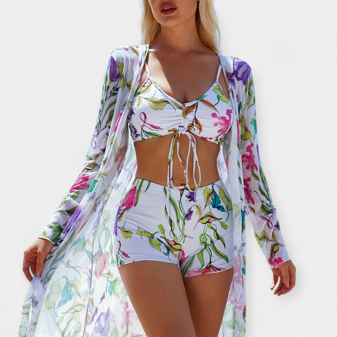 High-Waisted Bikini and Beachwear