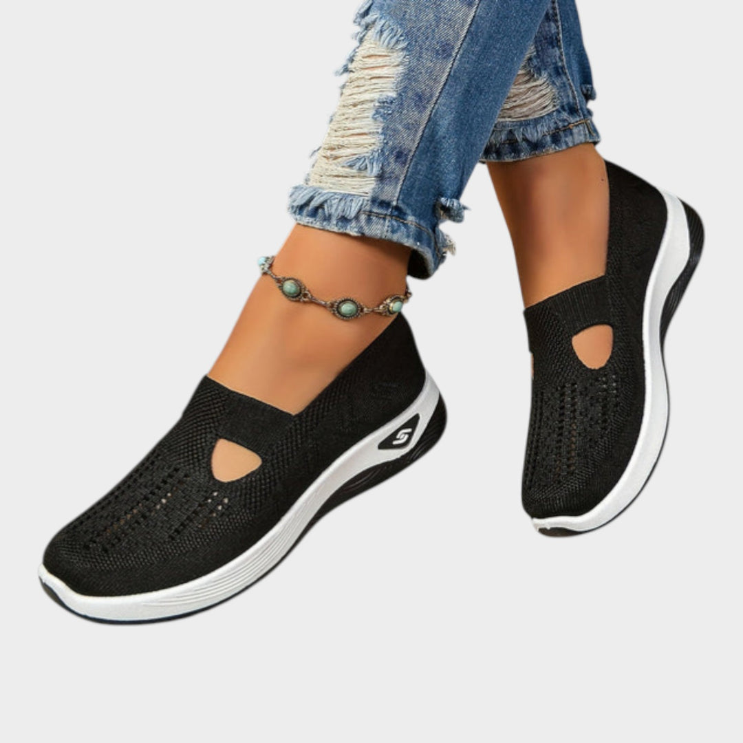 Breathable Slip-On Comfort Sneakers