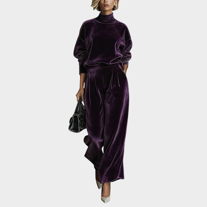 Luxe Velvet Two-Piece Set