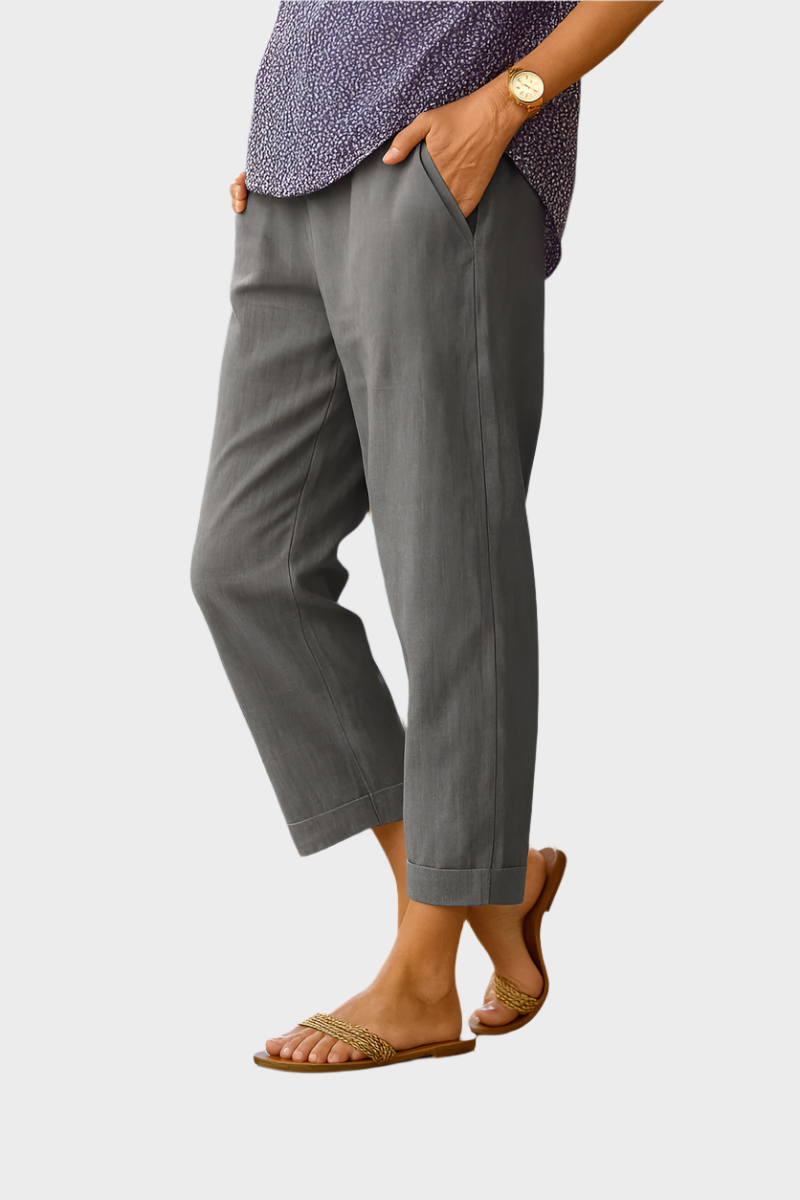 Summer Pants made of Linen and Cotton