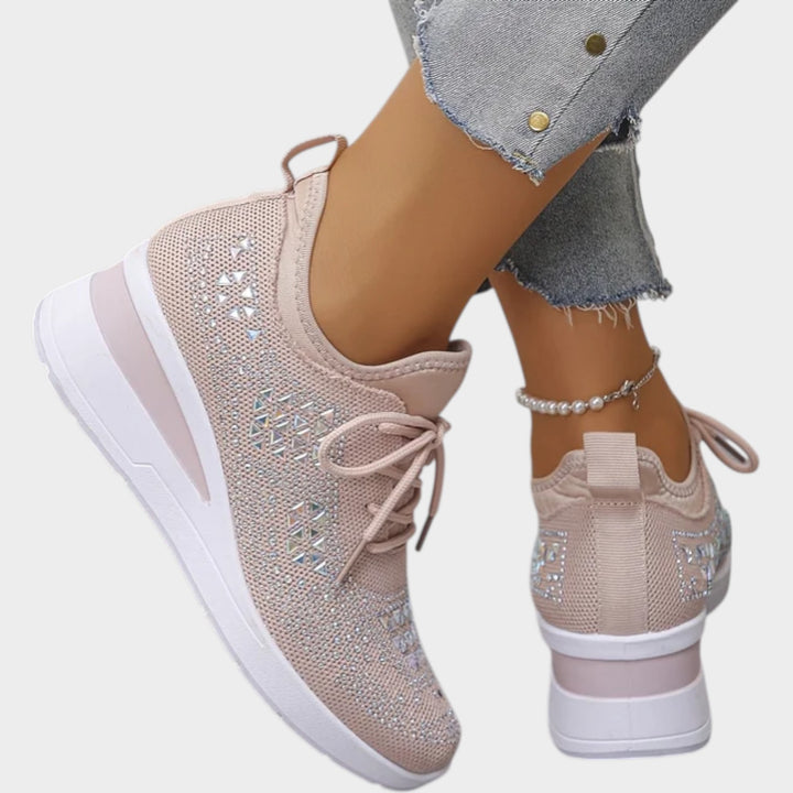 Sparkle Mesh Comfort Sneakers