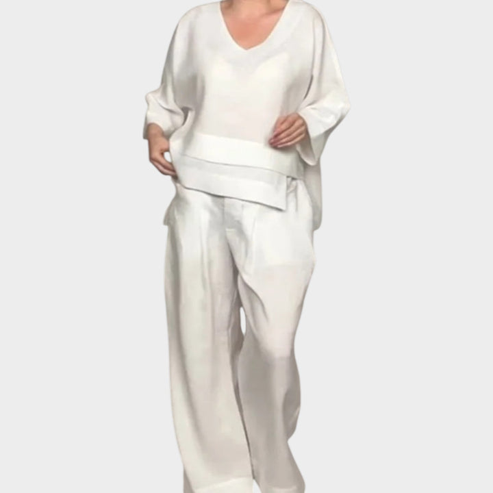 Relaxed Luxe Two-Piece Lounge Set