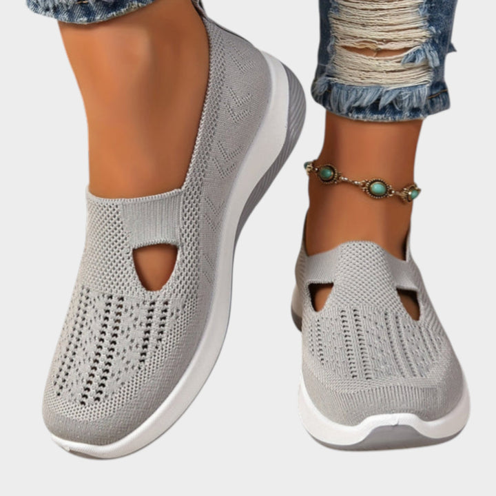 Breathable Slip-On Comfort Sneakers