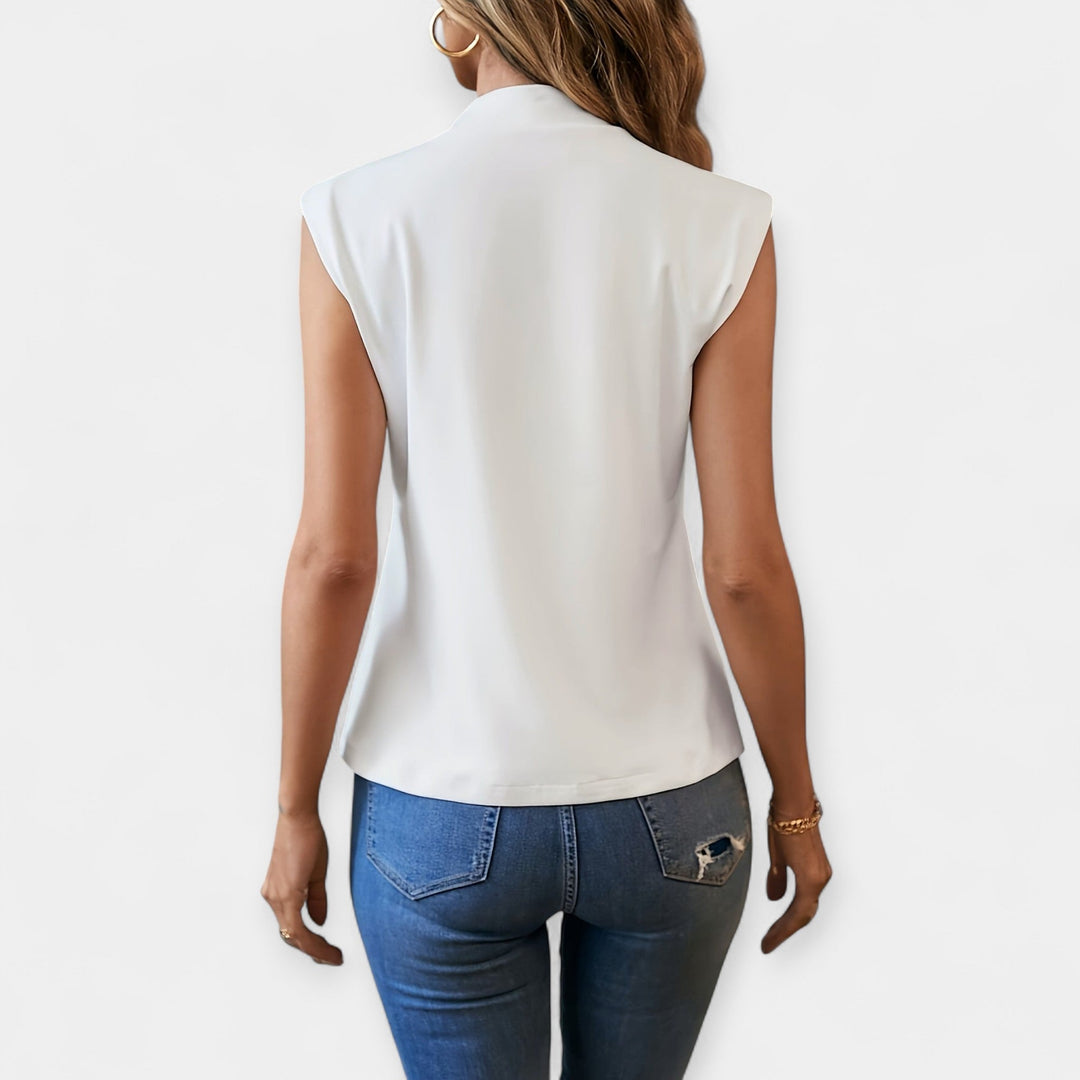 Elegant Sleeveless Top
