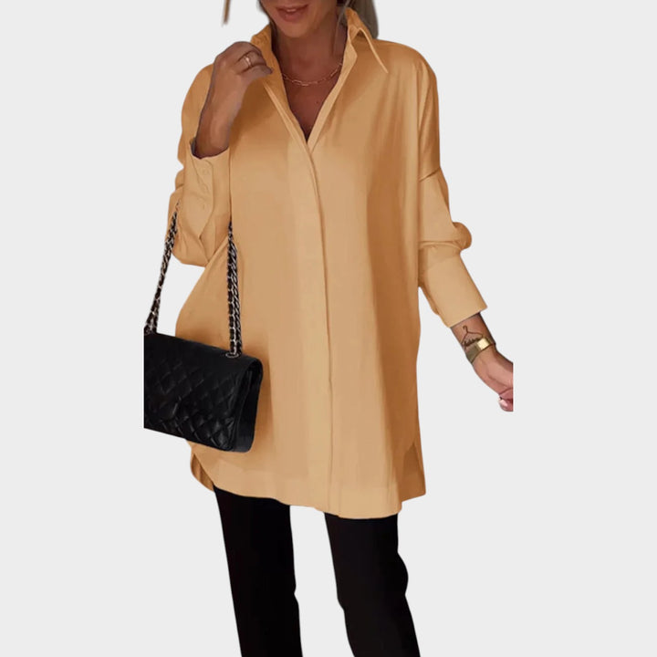 Oversized Classic Button-Up Shirt