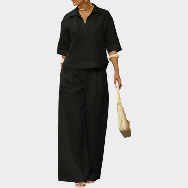 Relaxed Tailored Two-Piece Set