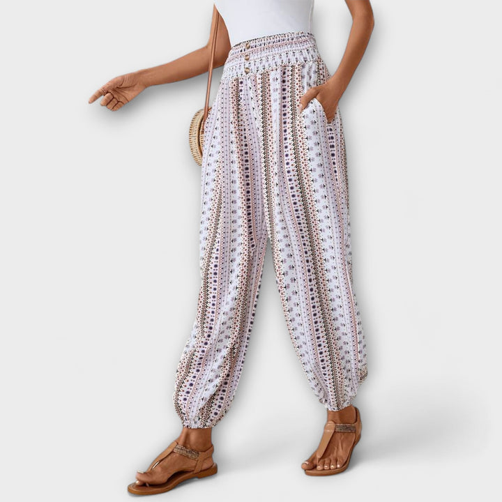 Pants with Ethnographic Design