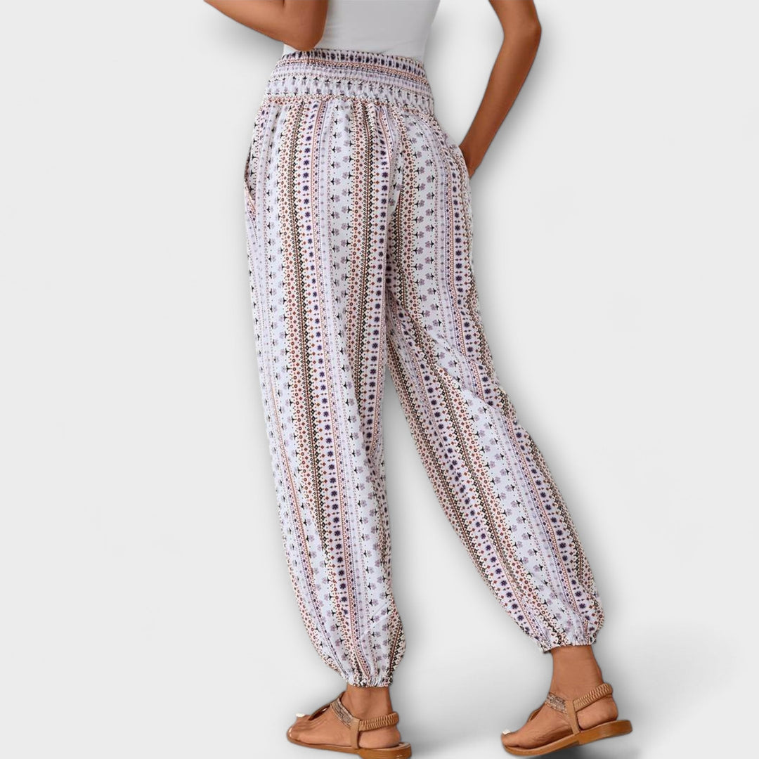 Pants with Ethnographic Design