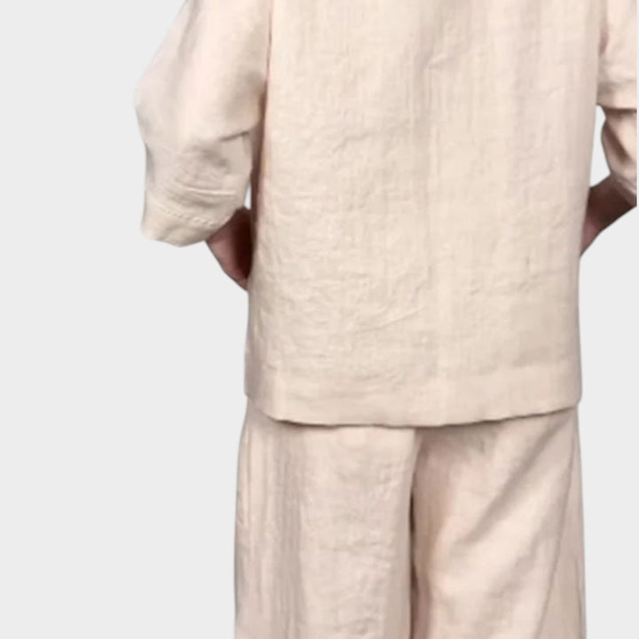 Relaxed Luxe Two-Piece Lounge Set