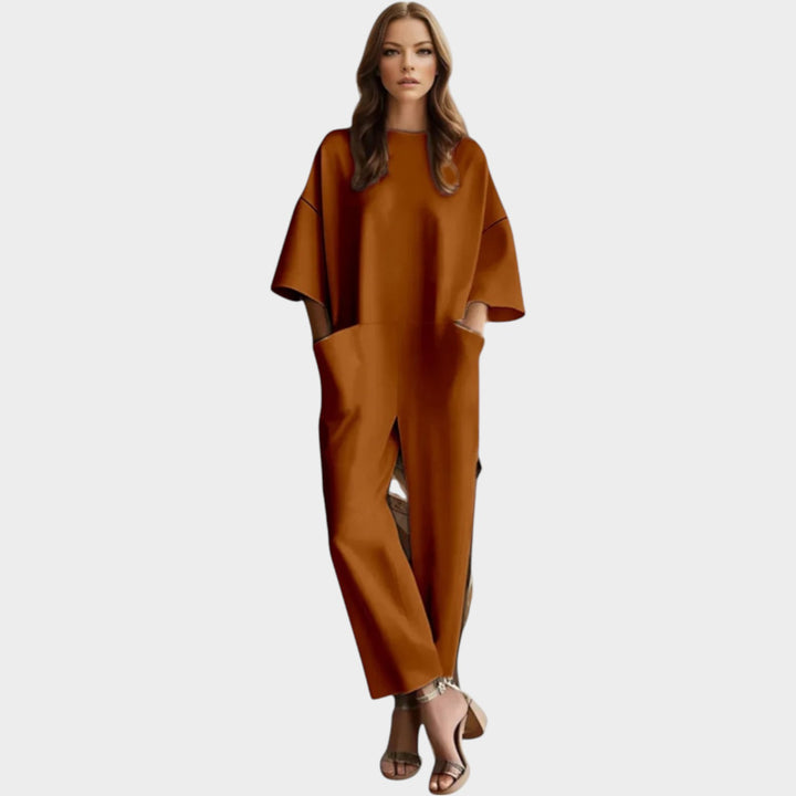 Minimalist Wide-Leg Jumpsuit