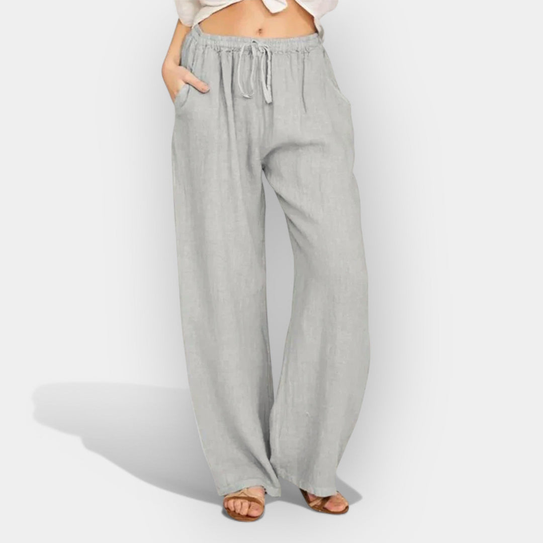 Summer Linen Airy Pants