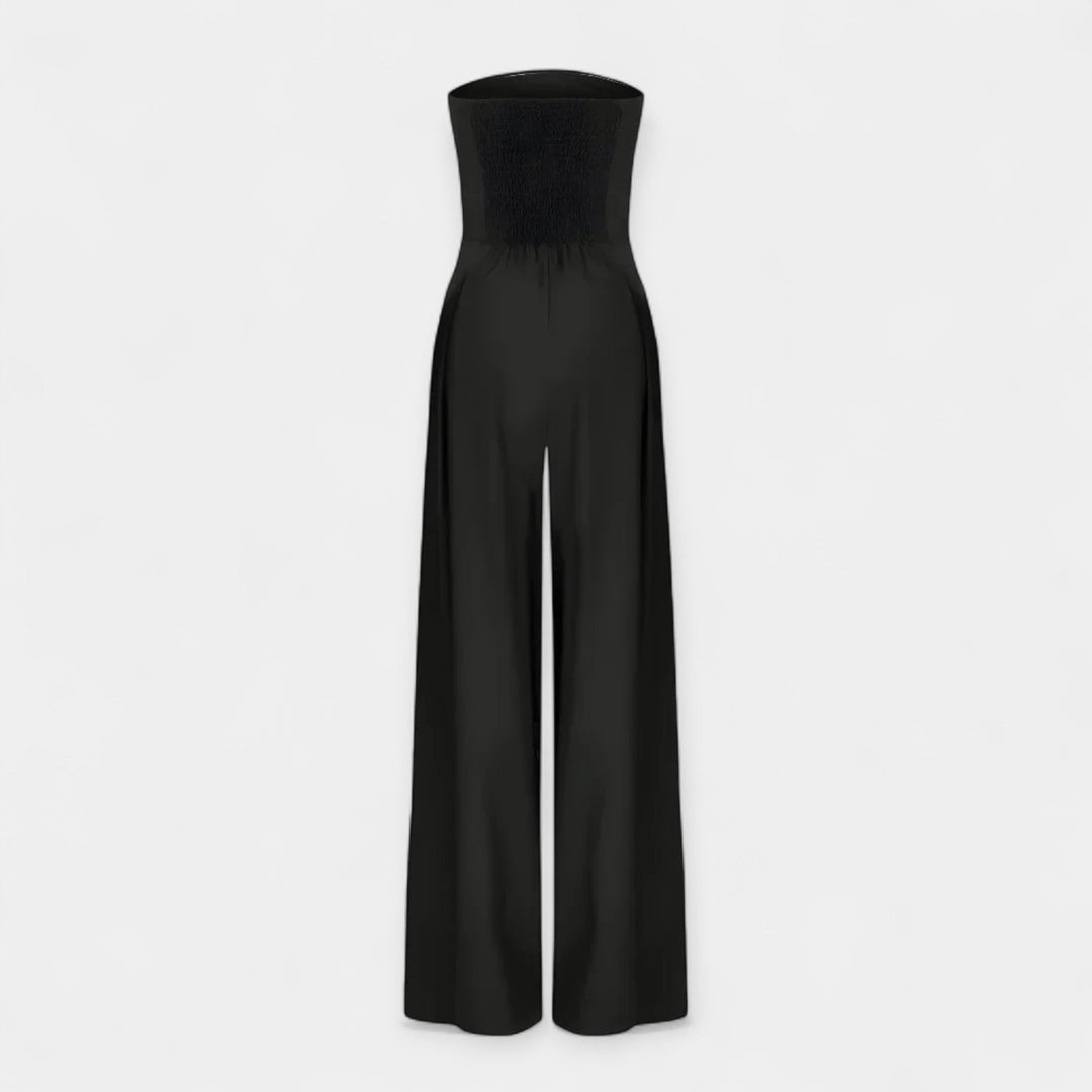 Full Body Jumpsuit with Strapless Corset