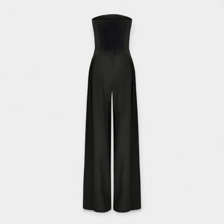 Full Body Jumpsuit with Strapless Corset