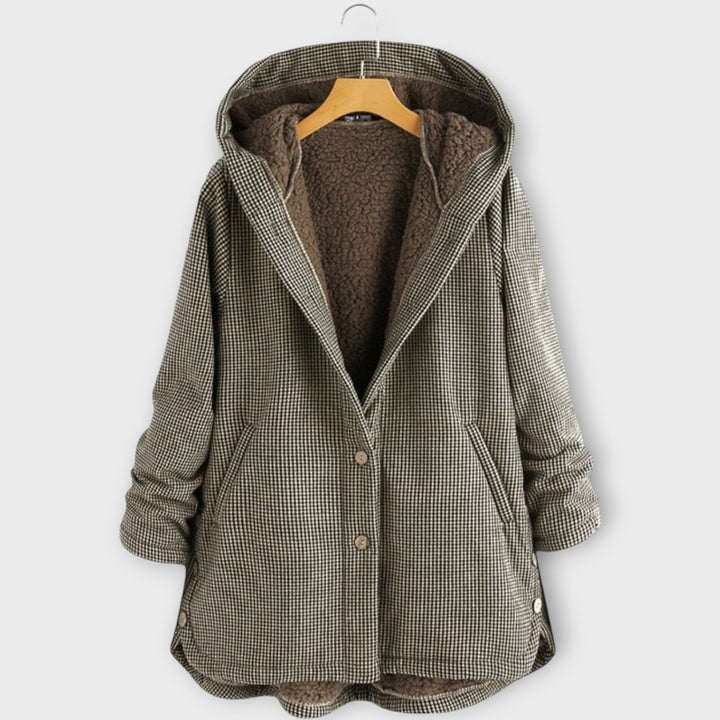 Cozy Hooded Fleece-Lined Jacket