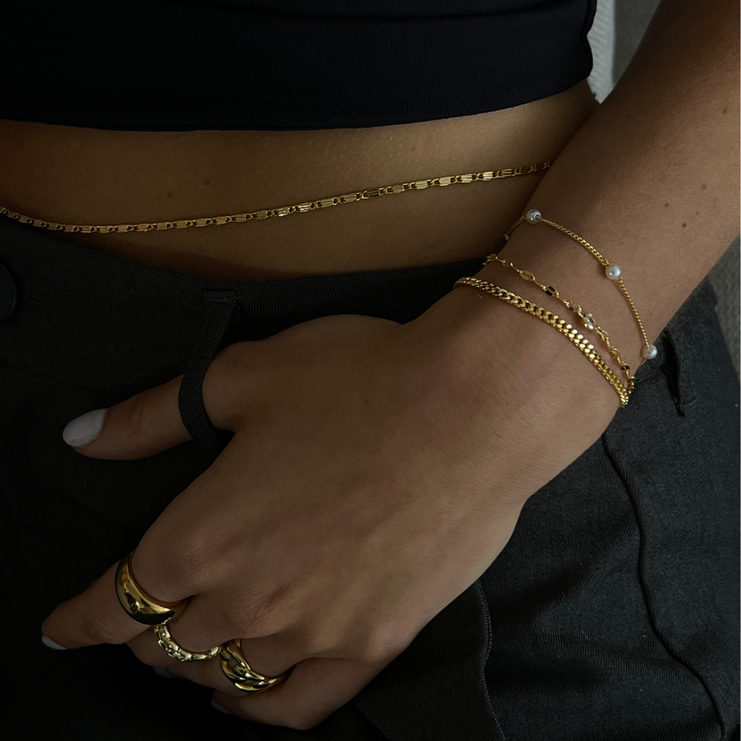 Gold Love and Emotions Bracelet