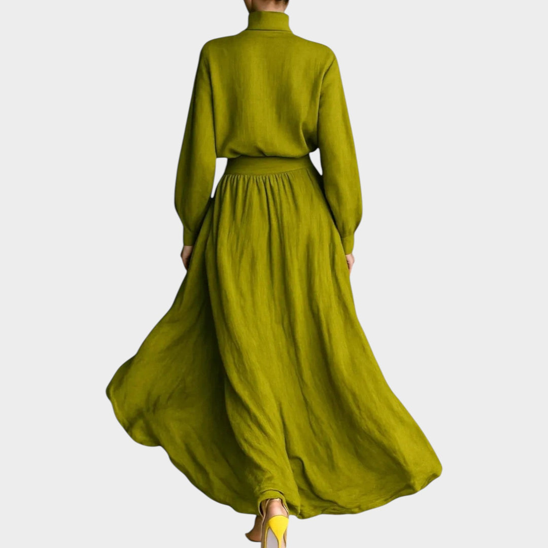 Flowing Two-Piece Maxi Set