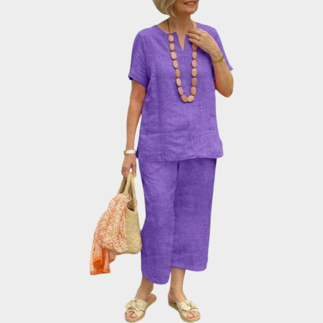 Casual Linen Comfort Set