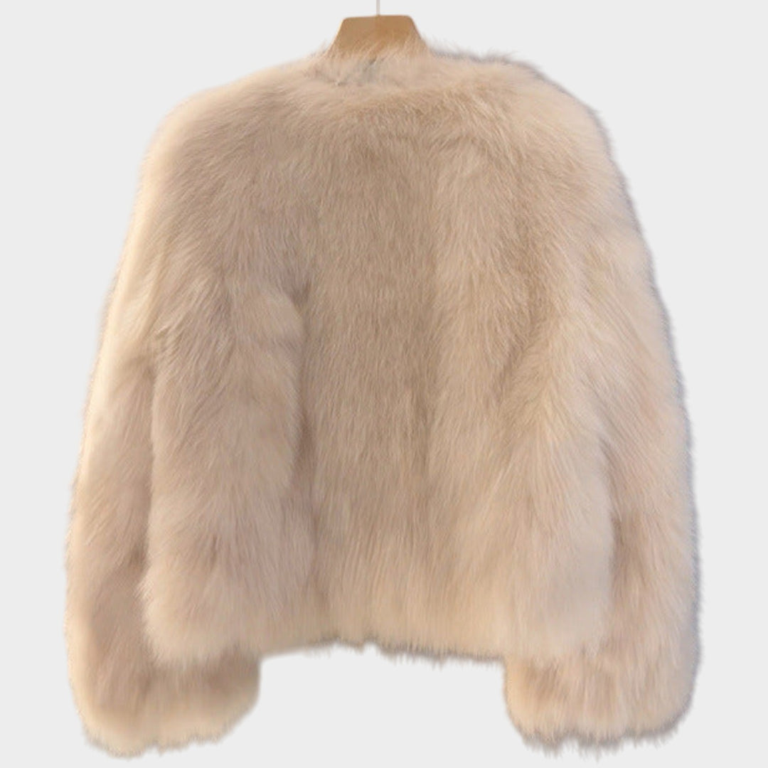 Luxury Faux Fur Statement Jacket