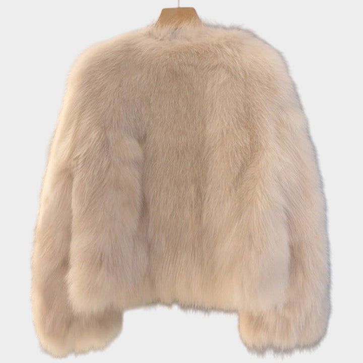 Luxury Faux Fur Statement Jacket