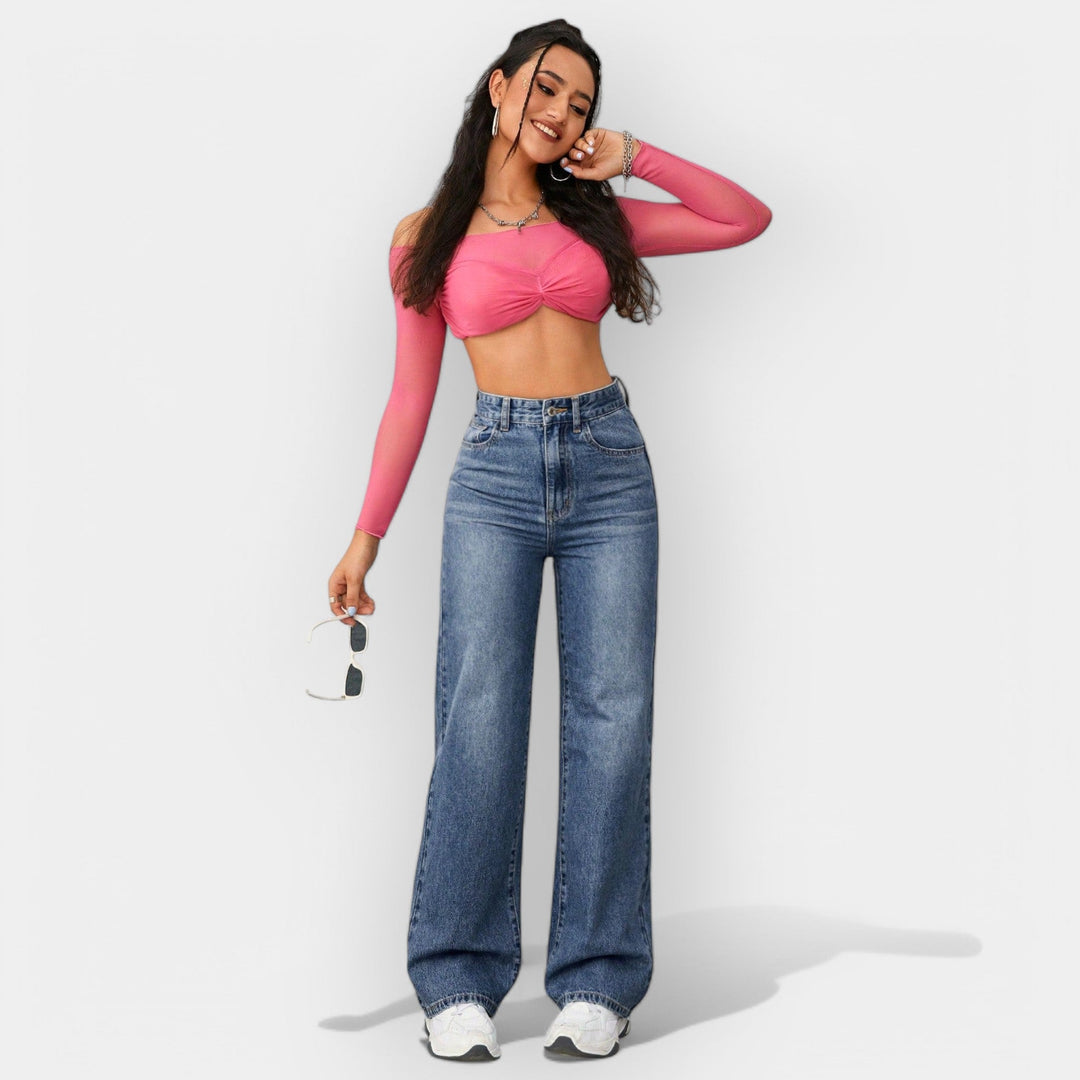 Straight Leg Jeans