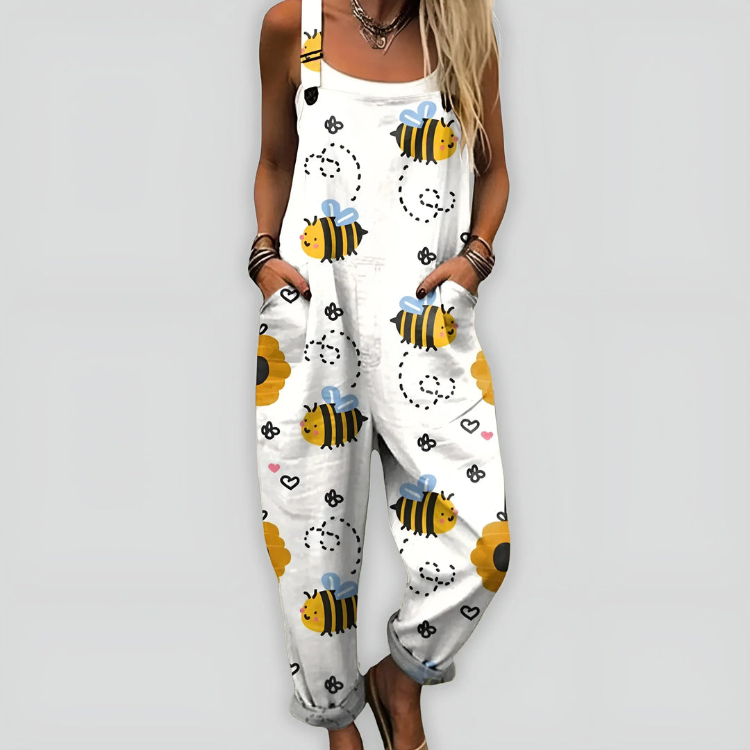 Comfortable and Stylish Jumpsuit with a Relaxed Fit