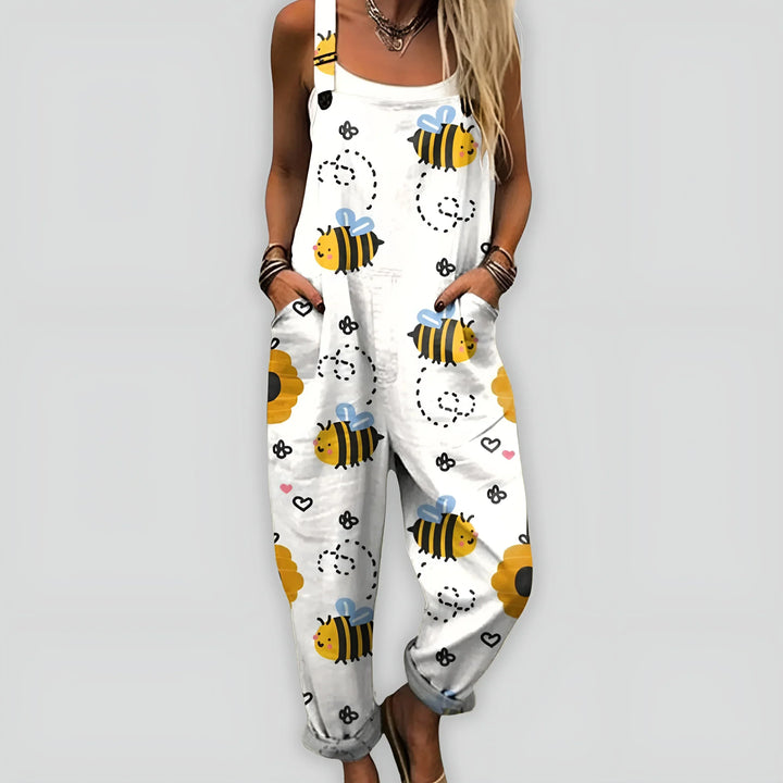 Comfortable and Stylish Jumpsuit with a Relaxed Fit