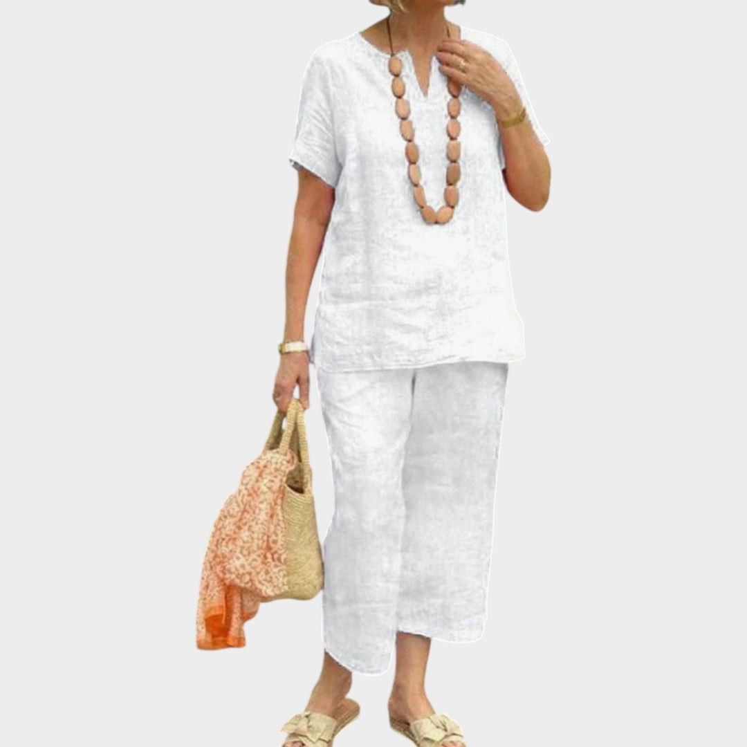 Casual Linen Comfort Set