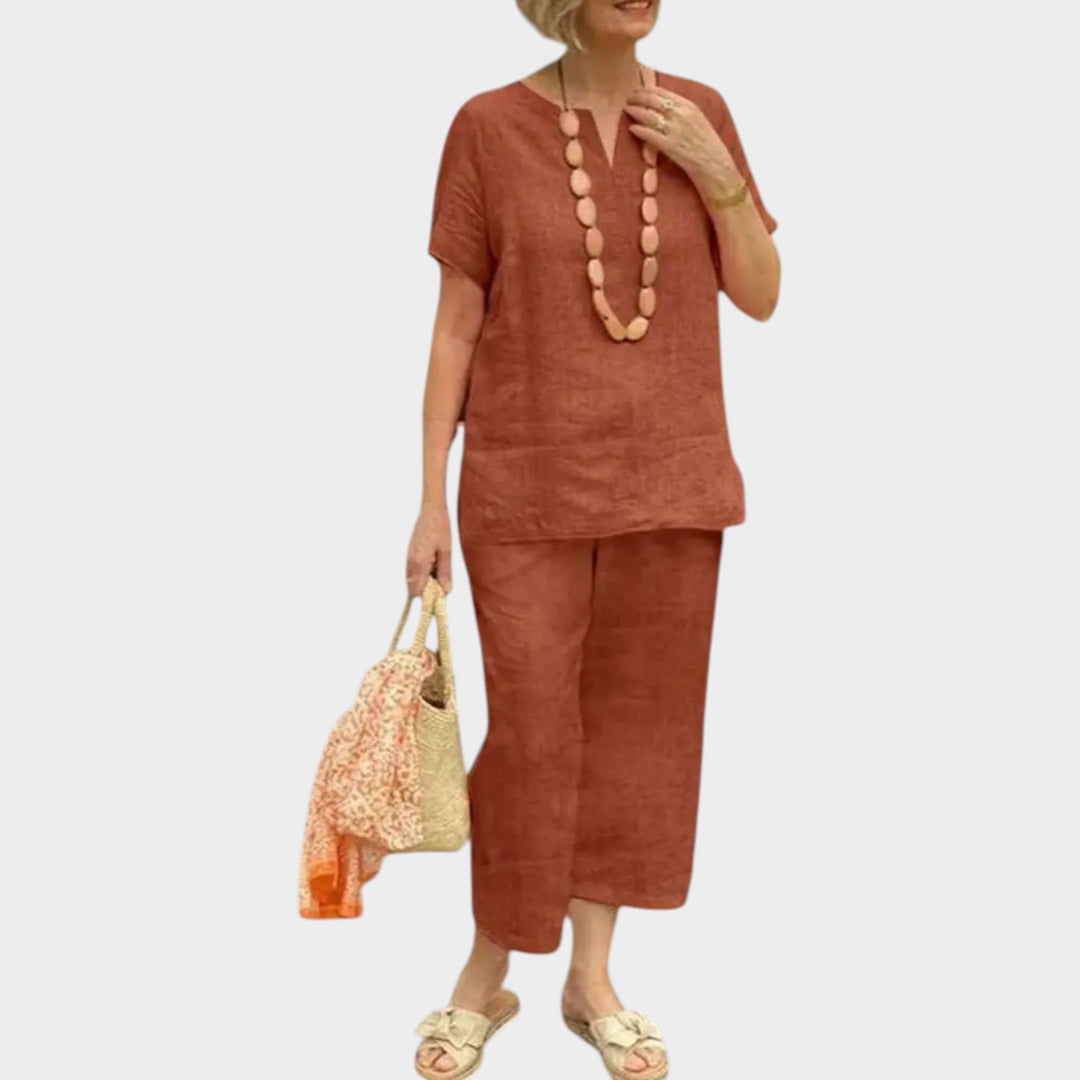 Casual Linen Comfort Set