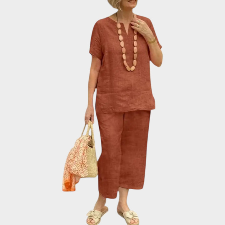 Casual Linen Comfort Set