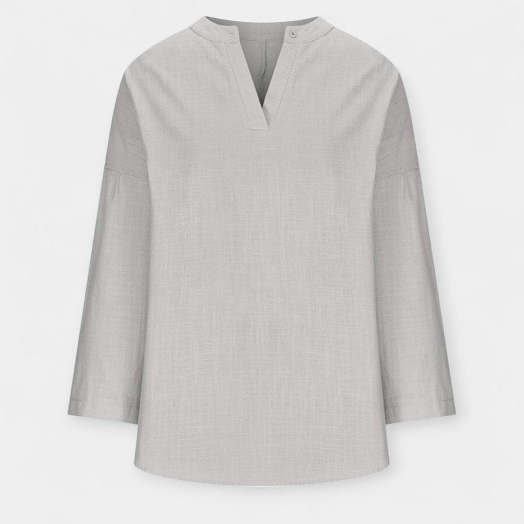 Linen Beach Blouse