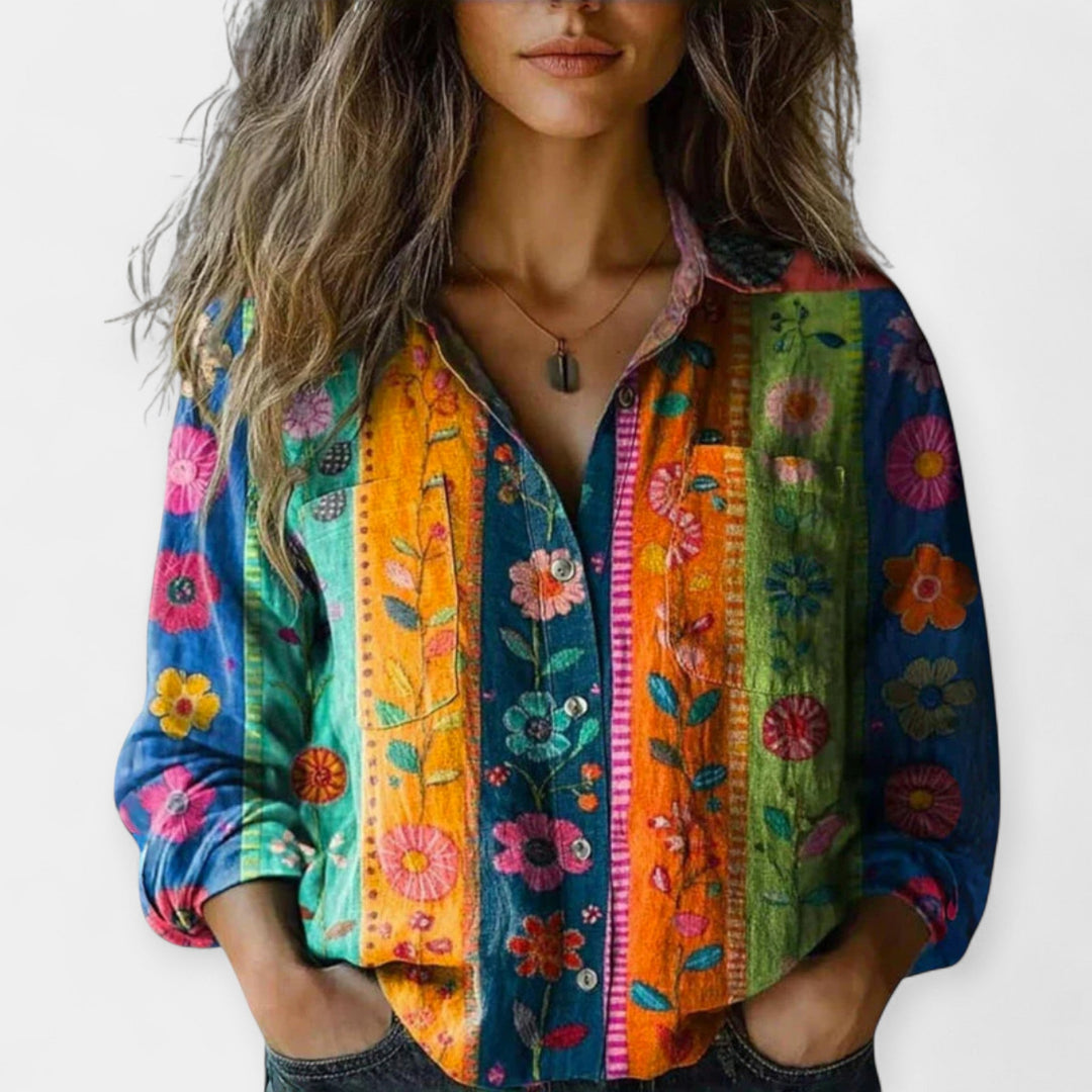 Vintage Blouse with Design