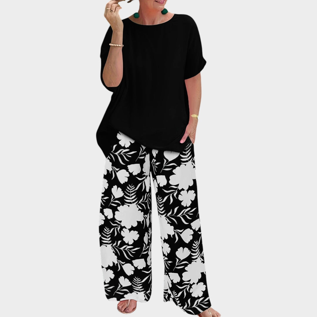 Elegant Floral Lounge Set