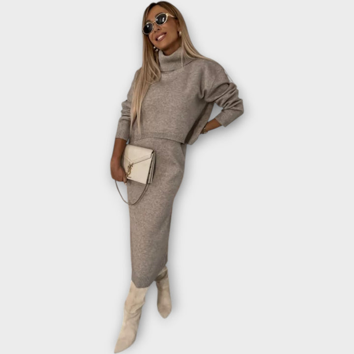 Alina Winter Luxe Knit Set