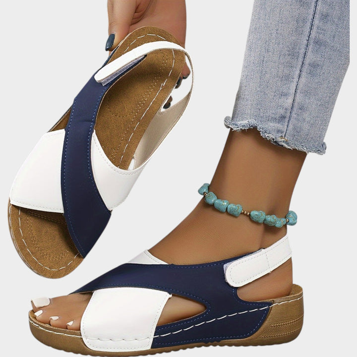 Comfort Cutout Slingback Sandals