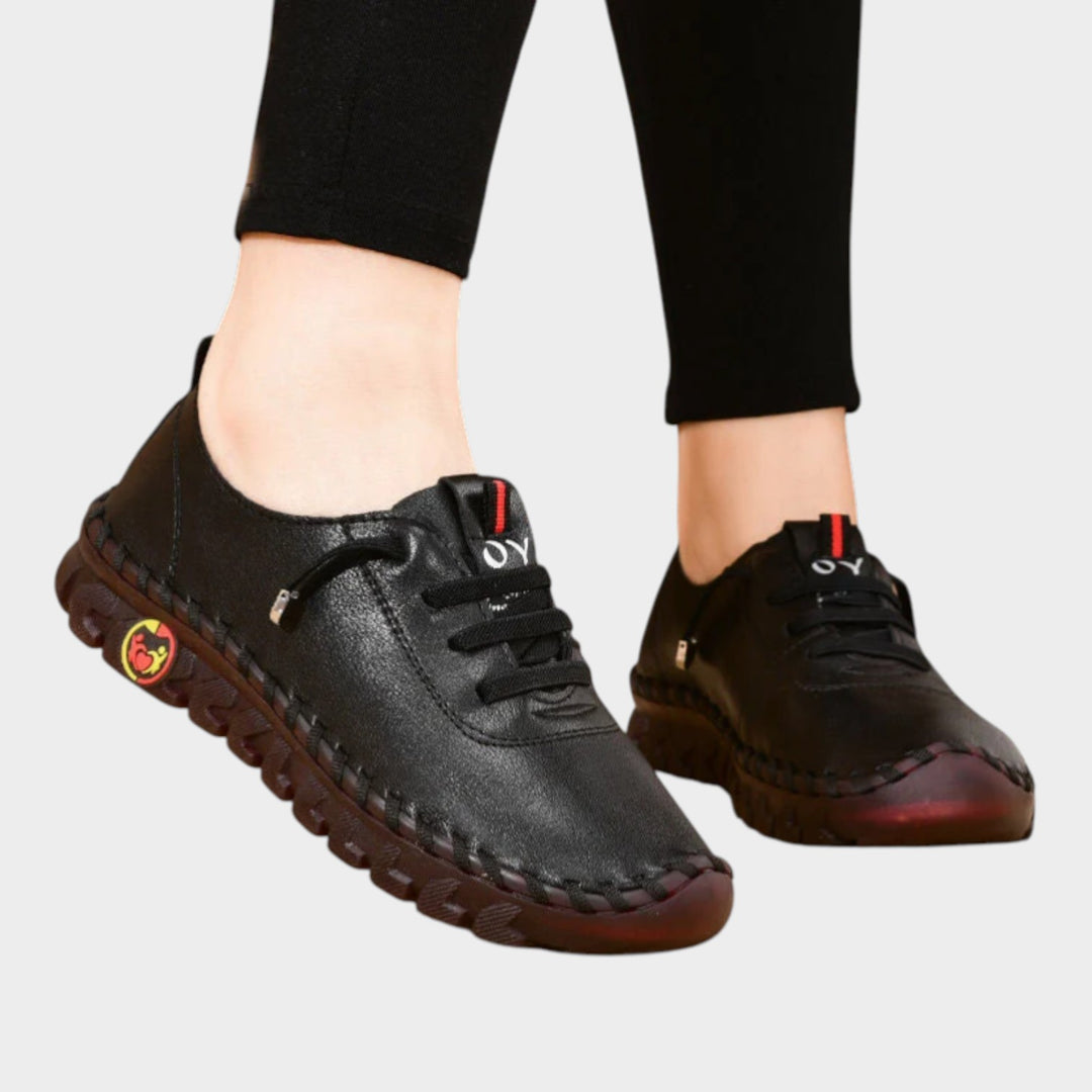 ComfortFlex Leather Casual Walking Shoes