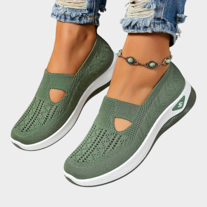 Breathable Slip-On Comfort Sneakers