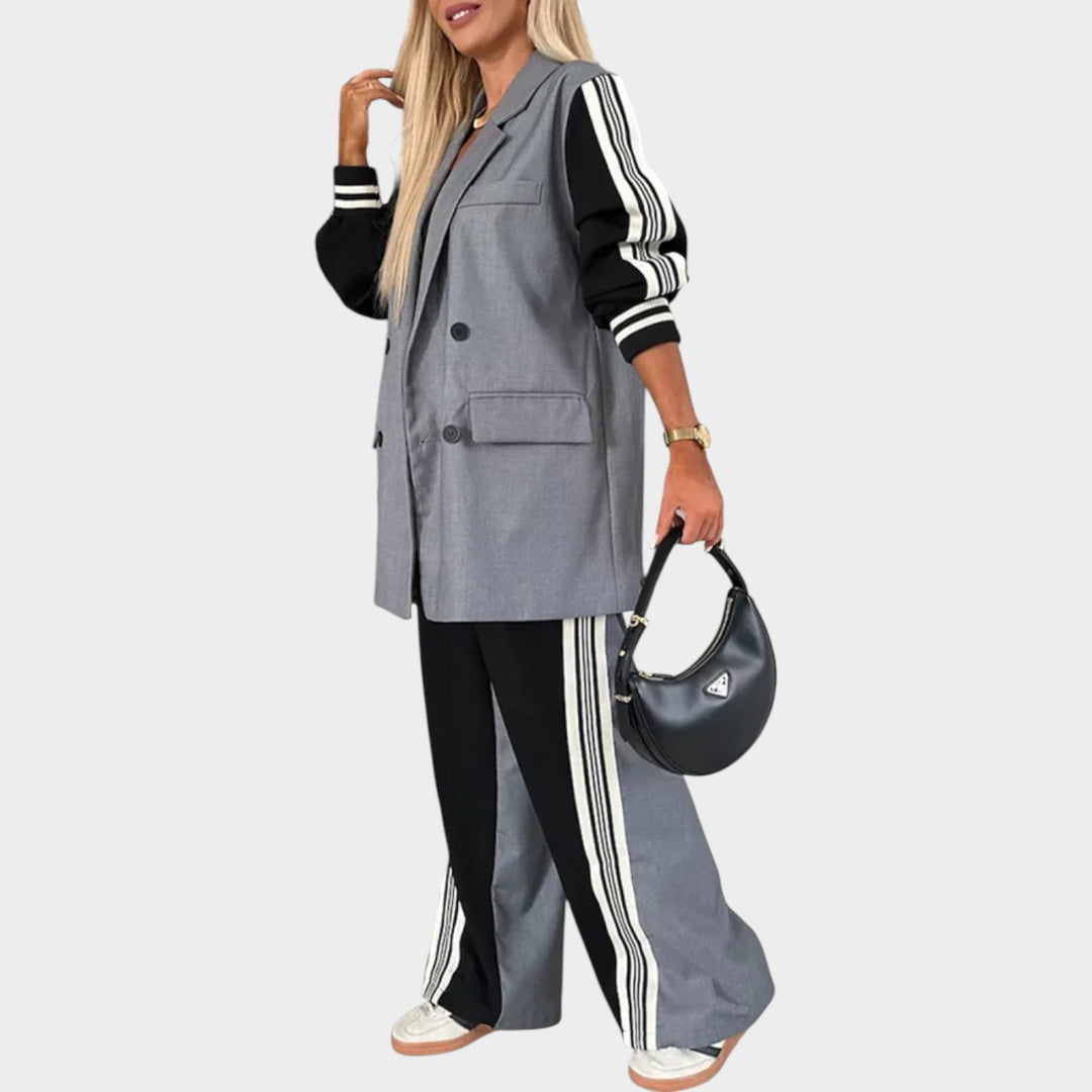 Chic Sporty Tailored Set