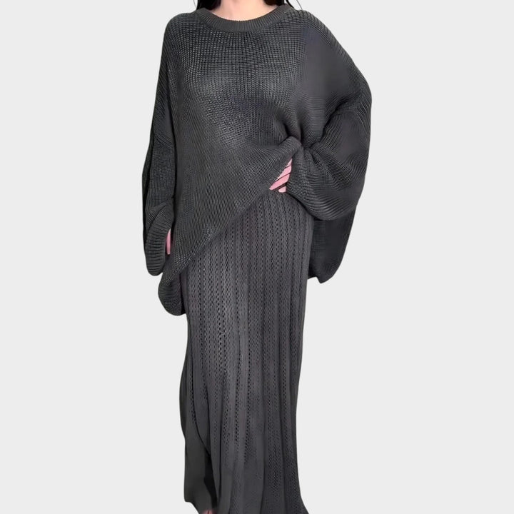 Elegant Knit Two-Piece Set
