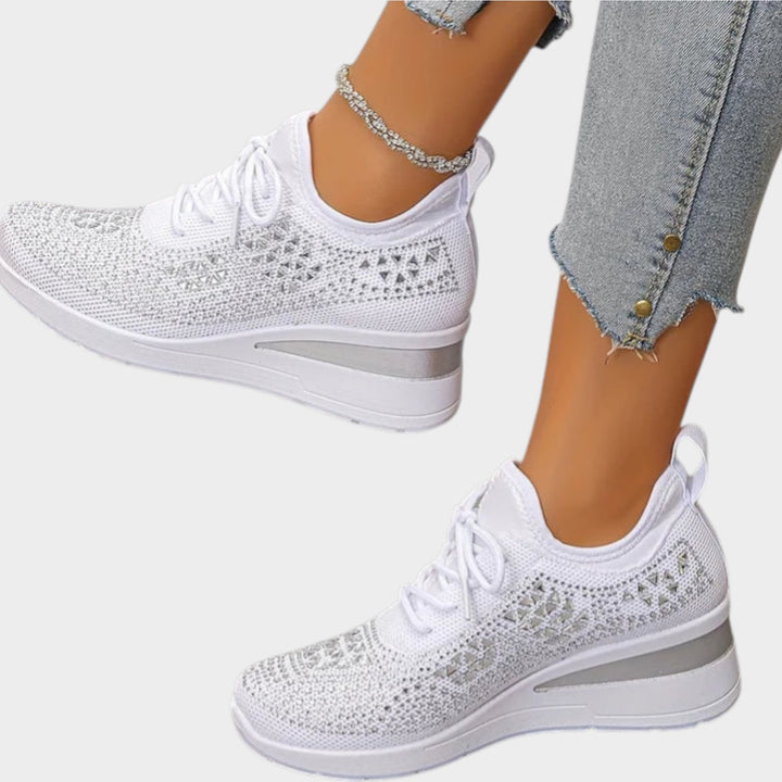 Sparkle Mesh Comfort Sneakers