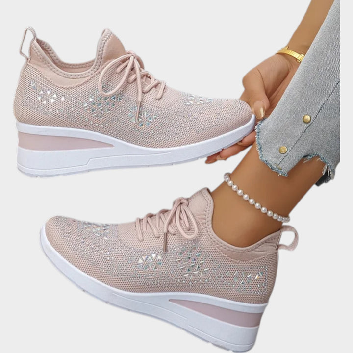 Sparkle Mesh Comfort Sneakers