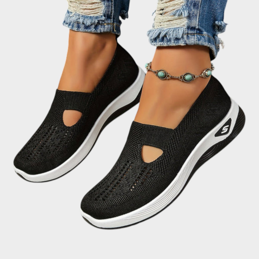 Breathable Slip-On Comfort Sneakers