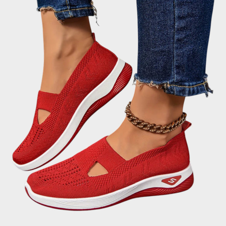 Breathable Slip-On Comfort Sneakers