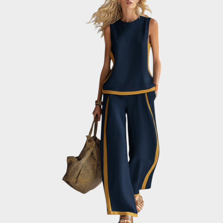 Two-Piece Wide-Leg Set